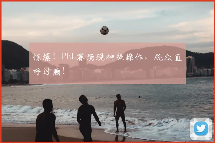 惊爆！PEL赛场现神级操作，观众直呼过瘾！